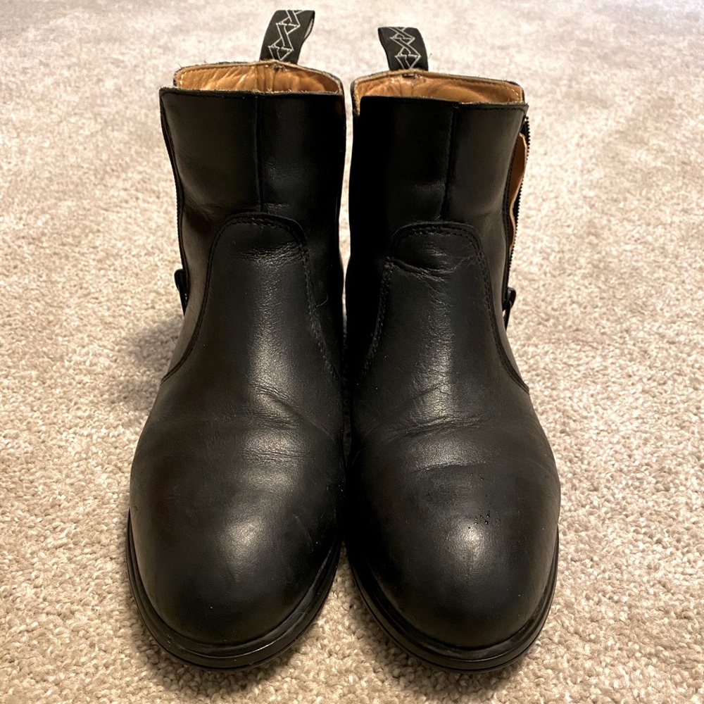 Xena Omega EH Safety Boot, Stylish Black, Size 10 Regular